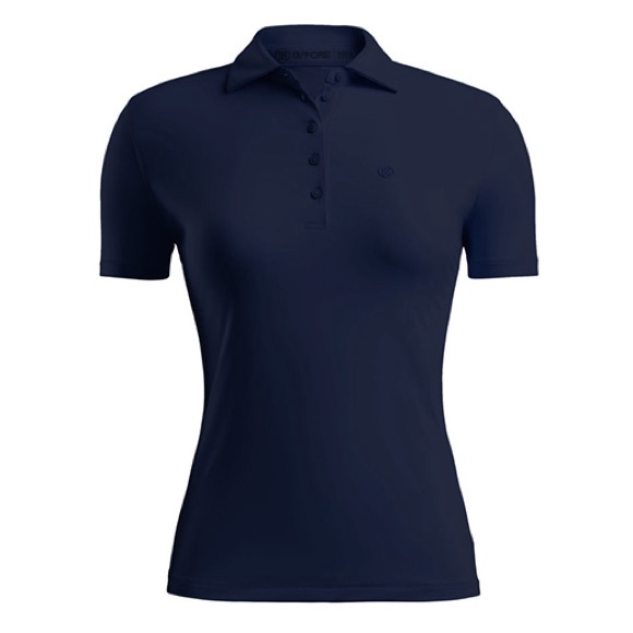 G/FORE | Tops | New Gfore Womens Featherweight Golf Polo Shirt Twilight ...